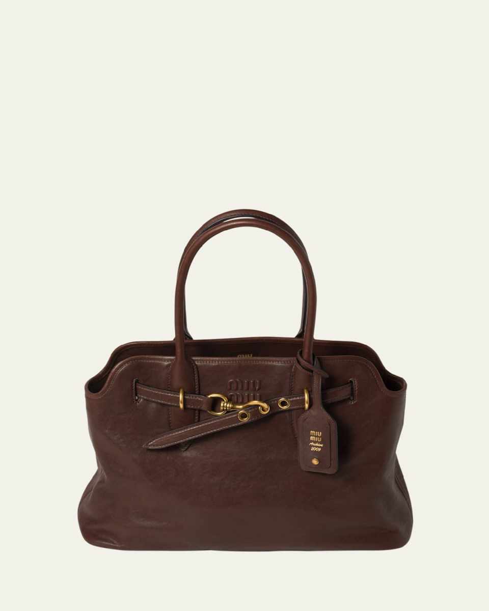Aventure Large Leather Shoulder Bag